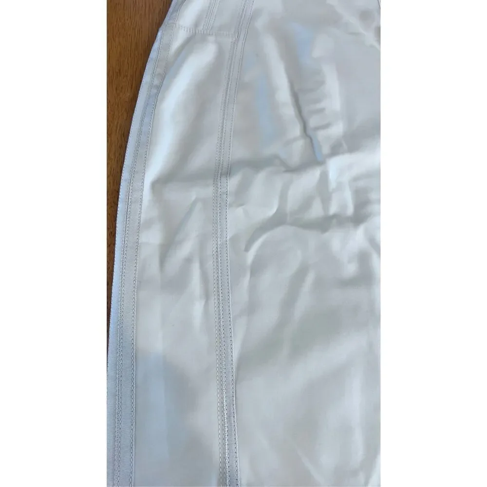 WHBM WHITEHOUSE BLACK MARKET perfect form white skirt sz 0